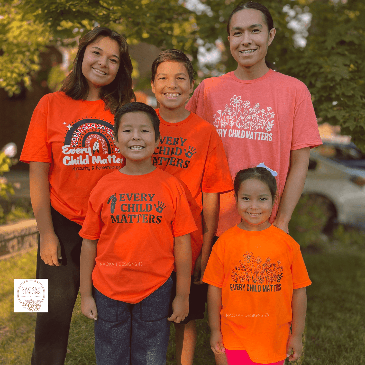 Every Child Matters, Orange Shirt Day 2023 Collection | Naokah Designs