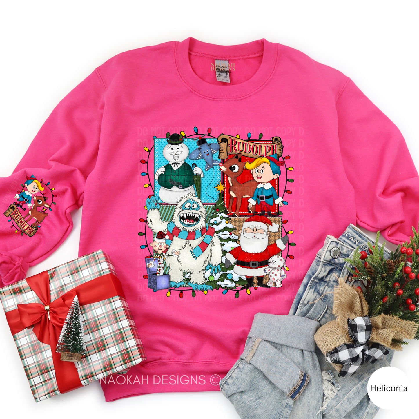 rudolph christmas sweatshirt