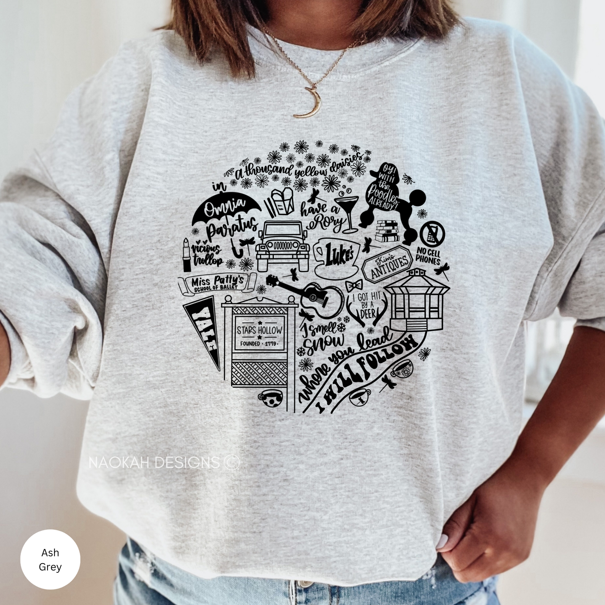 Gilmore Girls Collage sweater