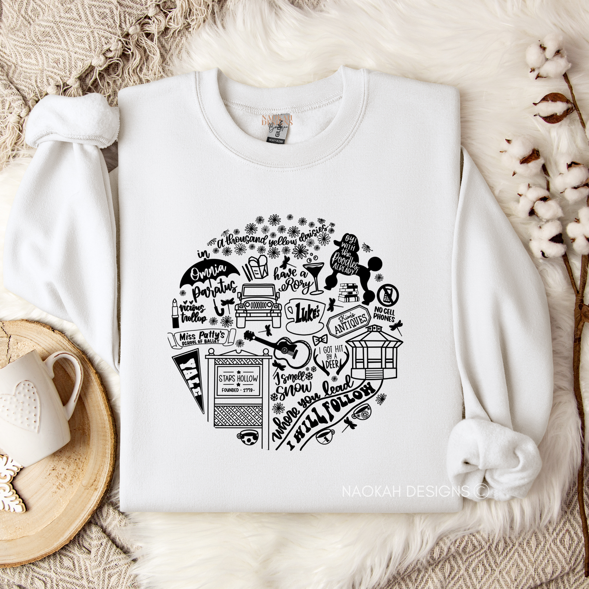 Gilmore Girls Collage sweater