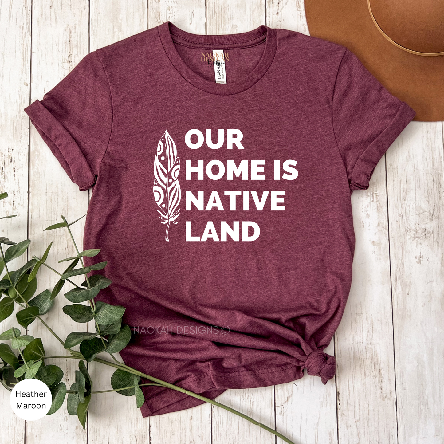 our home is native land shirt
