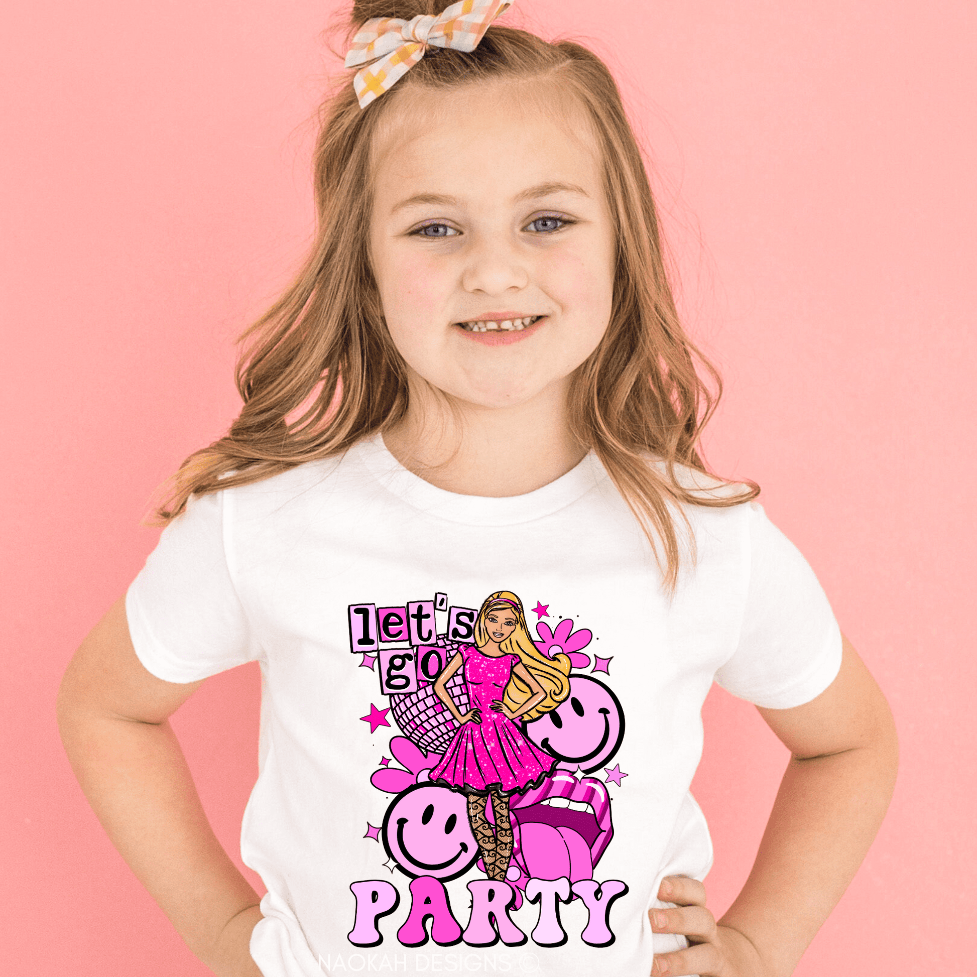 Come On Barbie Let's Go Party Kids Shirt