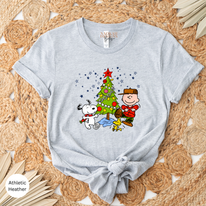 Charlie Christmas Tree Shirt
