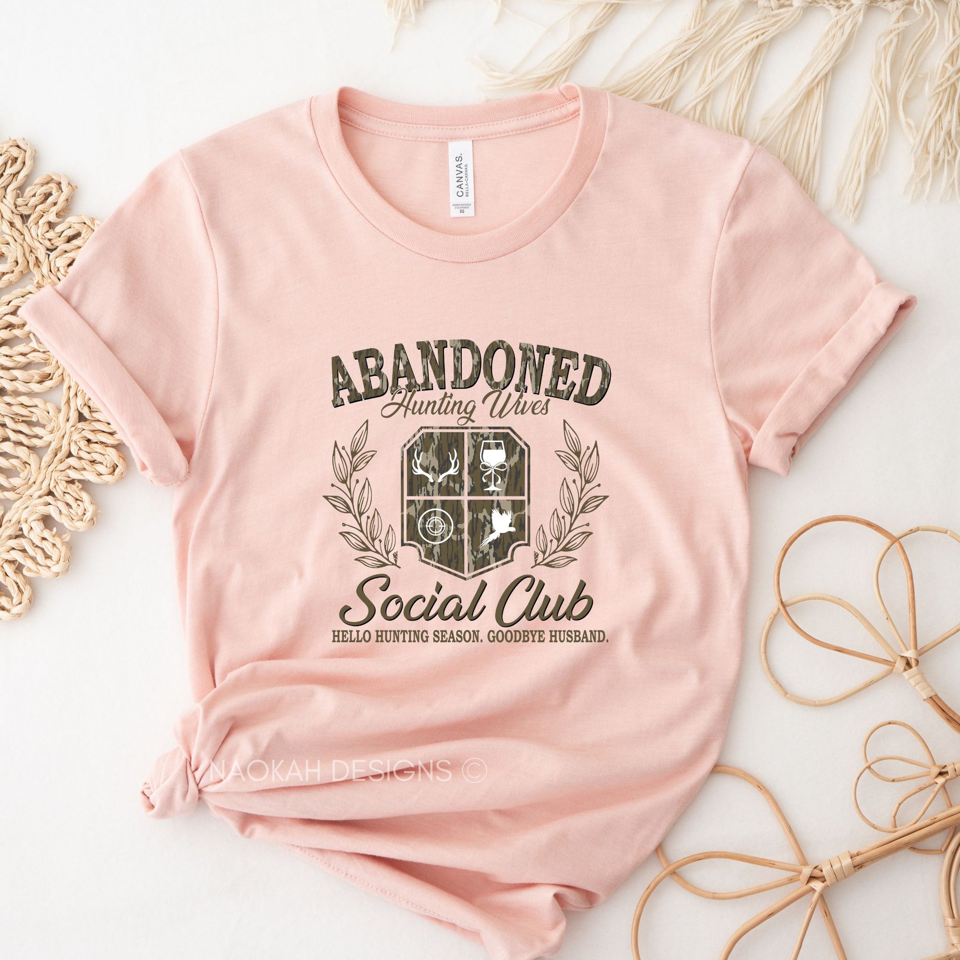 abandoned hunting wives shirt, hunting season shirt, funny hunting shirt, hunting wives social club, humorous hunting apparel, women's hunting clothing, hunting-themed t-shirt, seasonal hunting shirt, goodbye husband shirt, hello hunting season apparel, outdoor women's fashion, funny wife gifts, hunting club merchandise, novelty hunting shirts, hunting wife gifts, women’s outdoor wear, fishing and hunting apparel, couple hunting shirts, matching couple shirts, humorous couple apparel