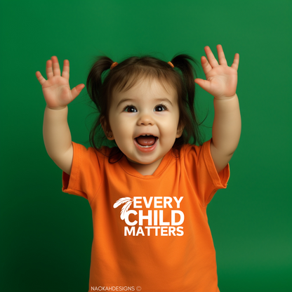 YOUTH, Kids, Toddler Every Child Matters Shirt, PORTION DONATED, Orange Shirt Day Shirt, Indigenous Peoples Day Shirt Kids, Indigenous Owned