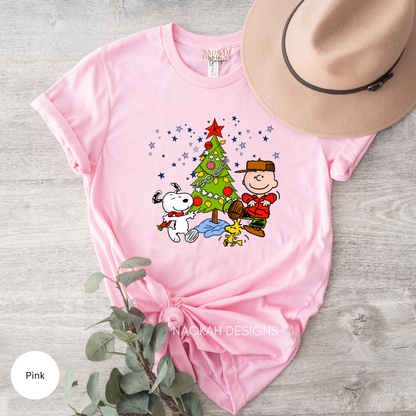Charlie Christmas Tree Shirt