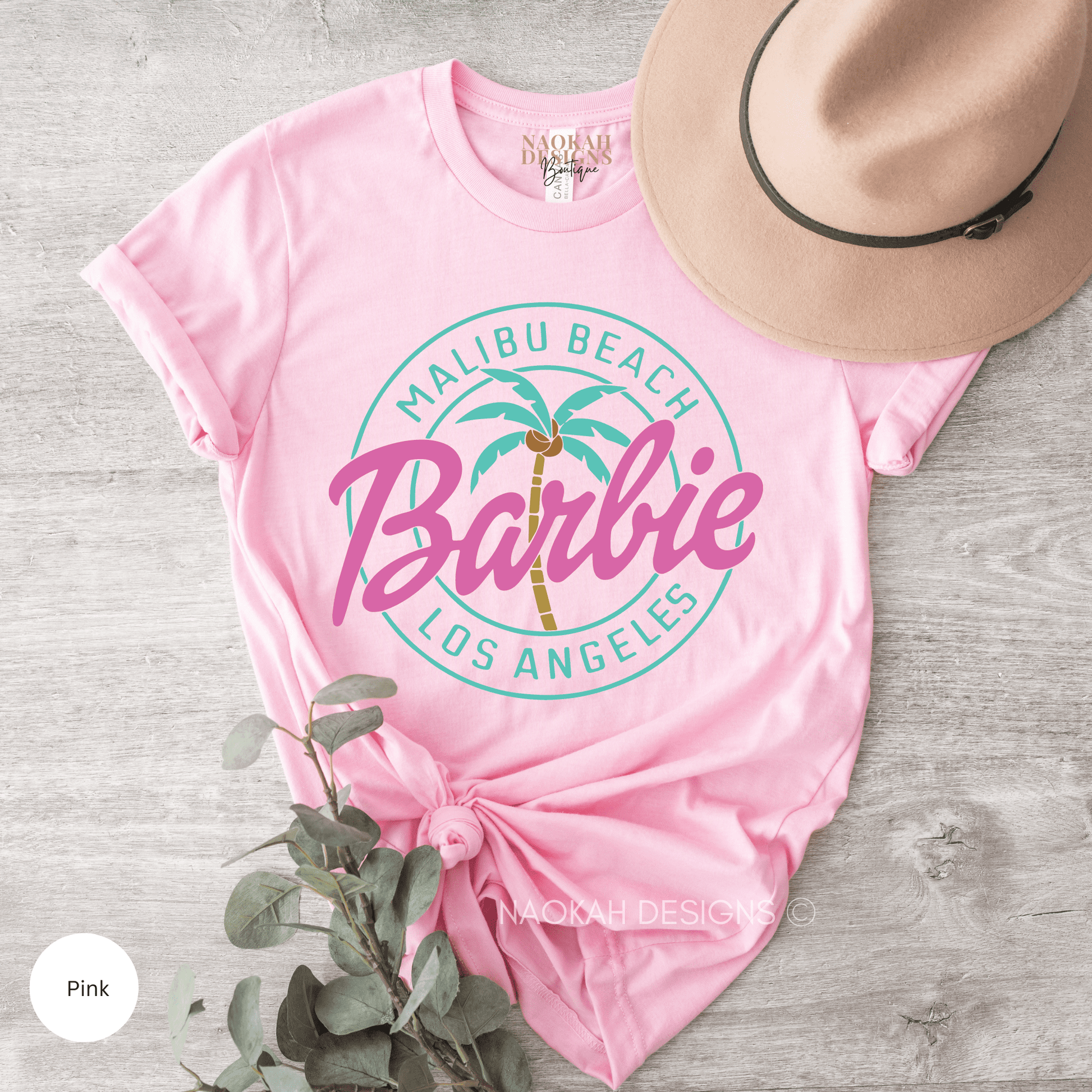 Malibu beach los angeles barbie shirt
