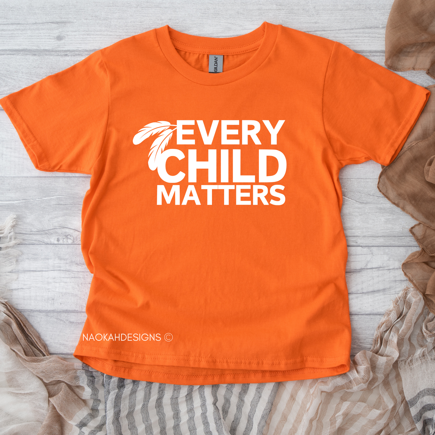 YOUTH, Kids, Toddler Every Child Matters Shirt, PORTION DONATED, Orange Shirt Day Shirt, Indigenous Peoples Day Shirt Kids, Indigenous Owned