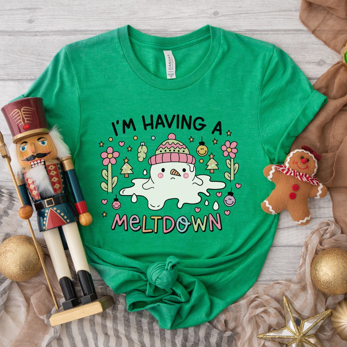 I'm Having A Meltdown Snowman Shirt