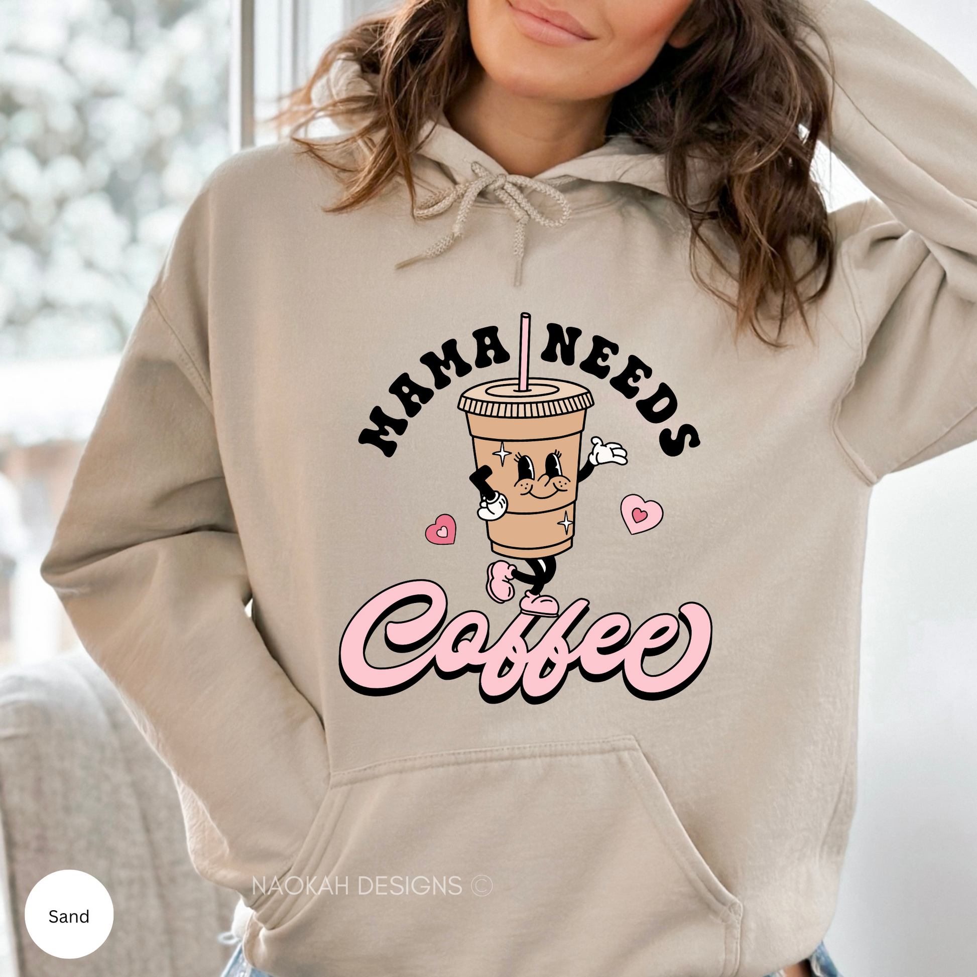 Mama Needs Coffee Sweater, Tired as a Mother, Mom Shirt, Mama T-Shirt, Coffee Lovers gift, Valentine Gifts for Mom, Valentine Gift Shirt, Retro Coffee Shirt, Retro Mom Coffee Shirt