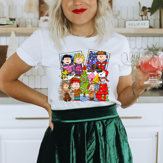 Charlie And Friends Christmas Shirt