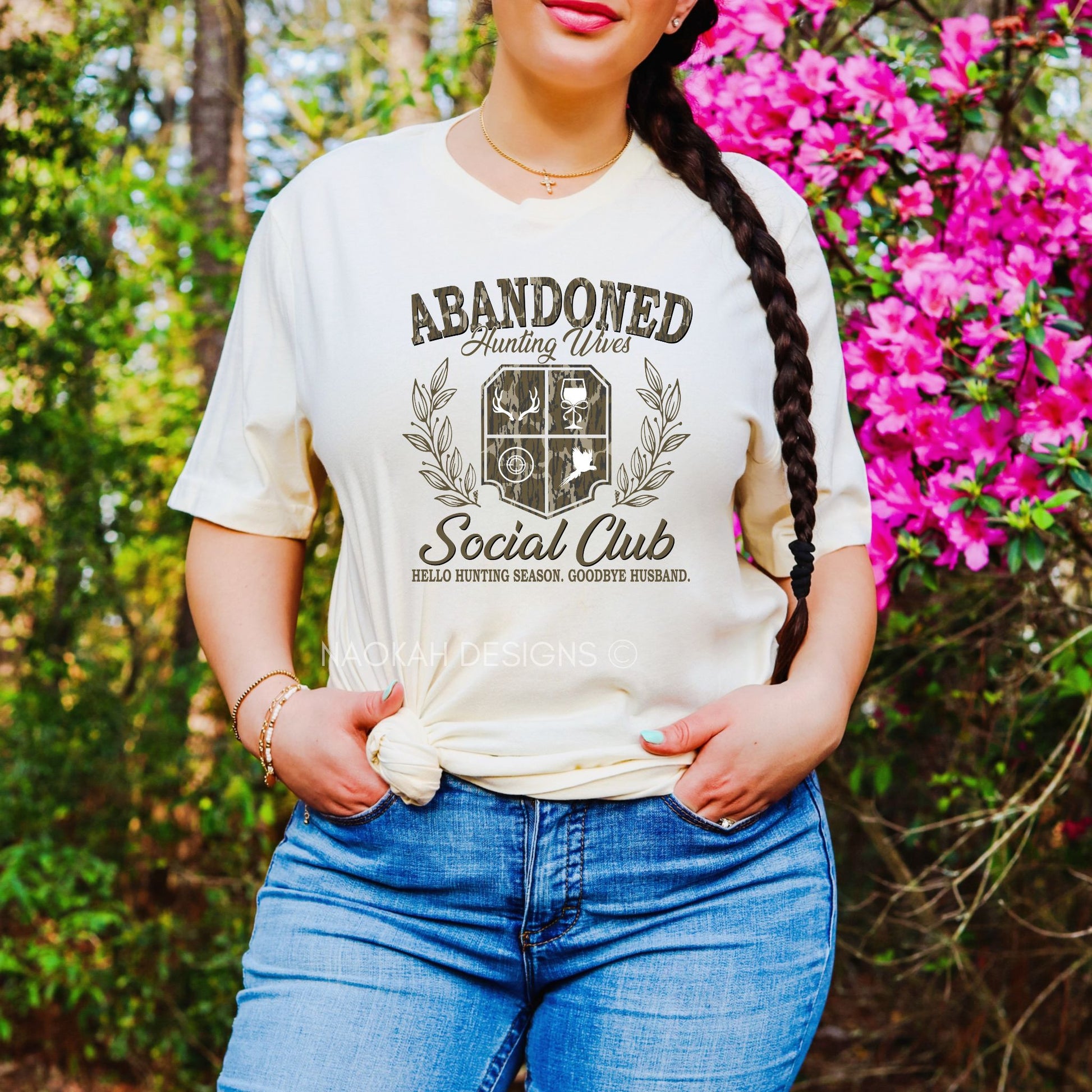 abandoned hunting wives shirt, hunting season shirt, funny hunting shirt, hunting wives social club, humorous hunting apparel, women's hunting clothing, hunting-themed t-shirt, seasonal hunting shirt, goodbye husband shirt, hello hunting season apparel, outdoor women's fashion, funny wife gifts, hunting club merchandise, novelty hunting shirts, hunting wife gifts, women’s outdoor wear, fishing and hunting apparel, couple hunting shirts, matching couple shirts, humorous couple apparel