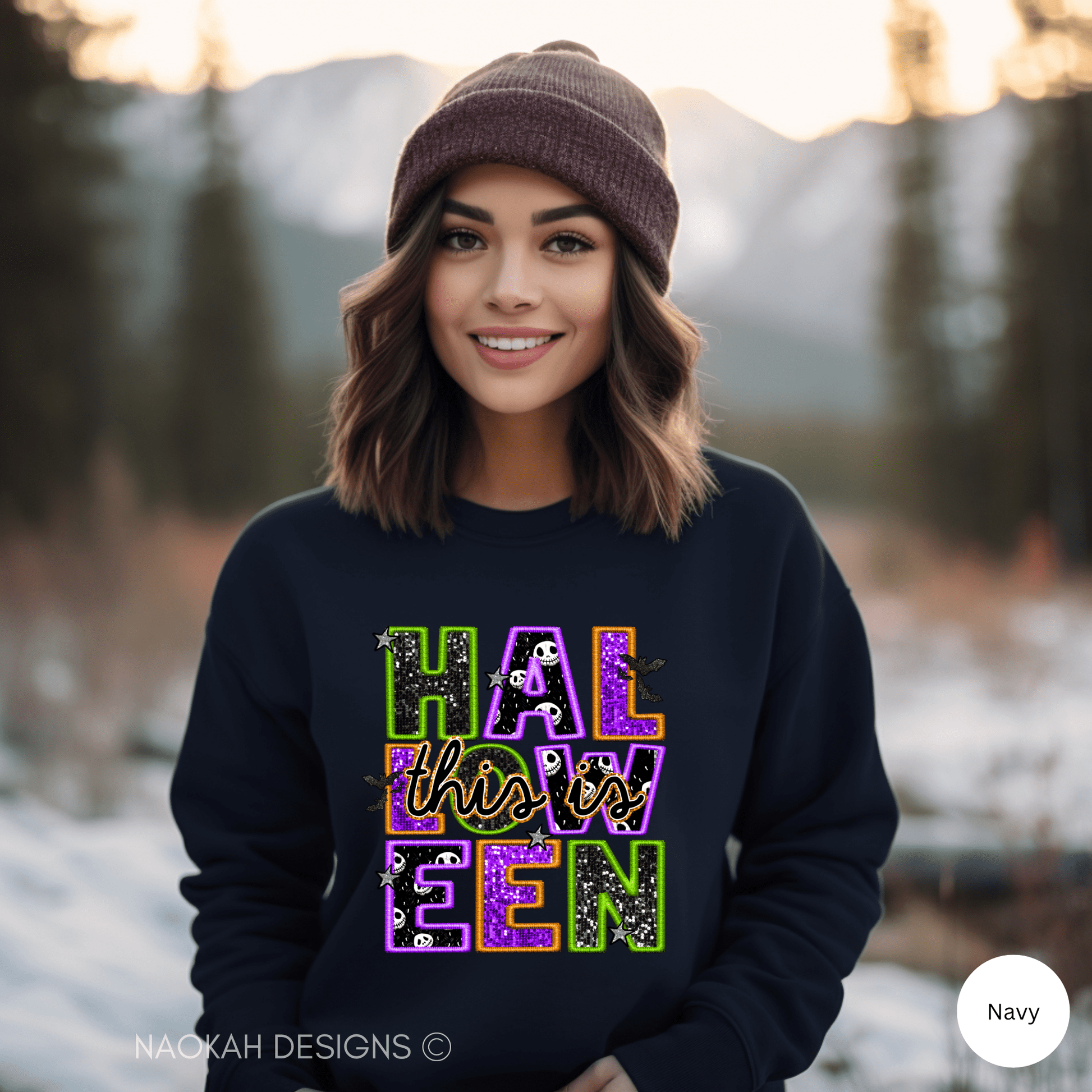 Jack This Is Halloween Sweatshirt, Nightmare Before Christmas Sweatshirt, Oogie Boogie Halloween Shirts, Jack Skellington Sally Sweater