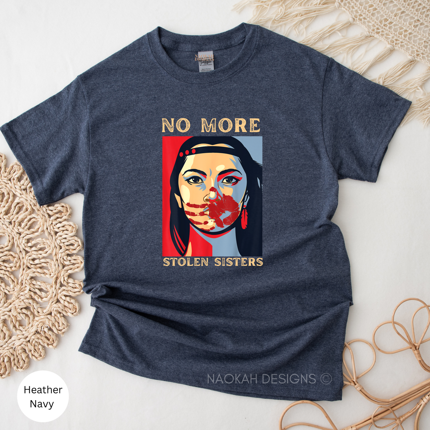 no more stolen sisters shirt, missing and murdered indigenous women shirt, mmiw shirt, i wear red for my sisters shirt, indigenous owned shop