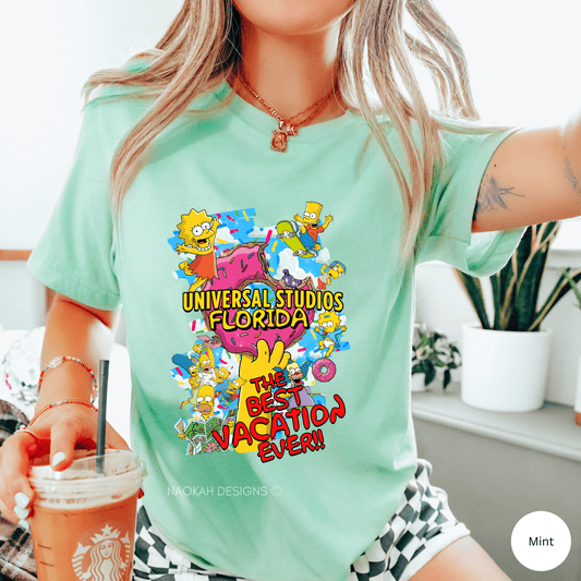 Best Vacation Ever Shirt, Simpsons Shirt, Vacation 2023 Shirt