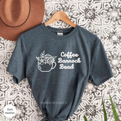 Coffee Bannock Bead Shirt