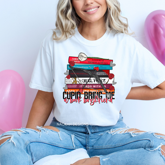 Cupid Bring Me A Book Boyfriend Shirt