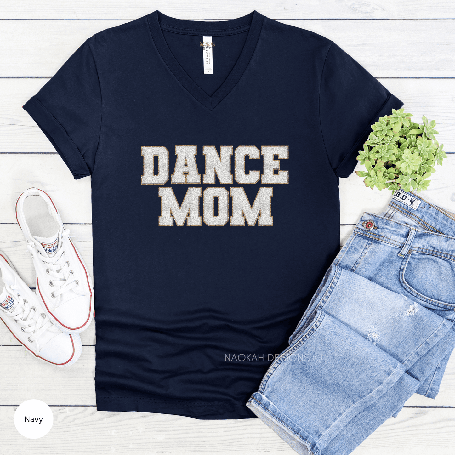 DANCE MOM Shirt, DANCE Mom Gift, Dance Mama Shirt, Dance Team, Dance Competition Shirt, Dance Recital Shirt, Dance Faux Chenille Letters