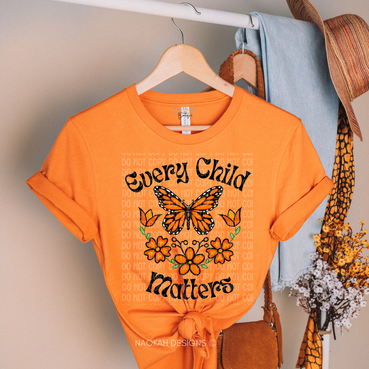 Every Child Matters Shirt Butterfly Design, PORTION DONATED, Orange Shirt Day Shirt, Indigenous Owned Shop, Truth and Reconciliation