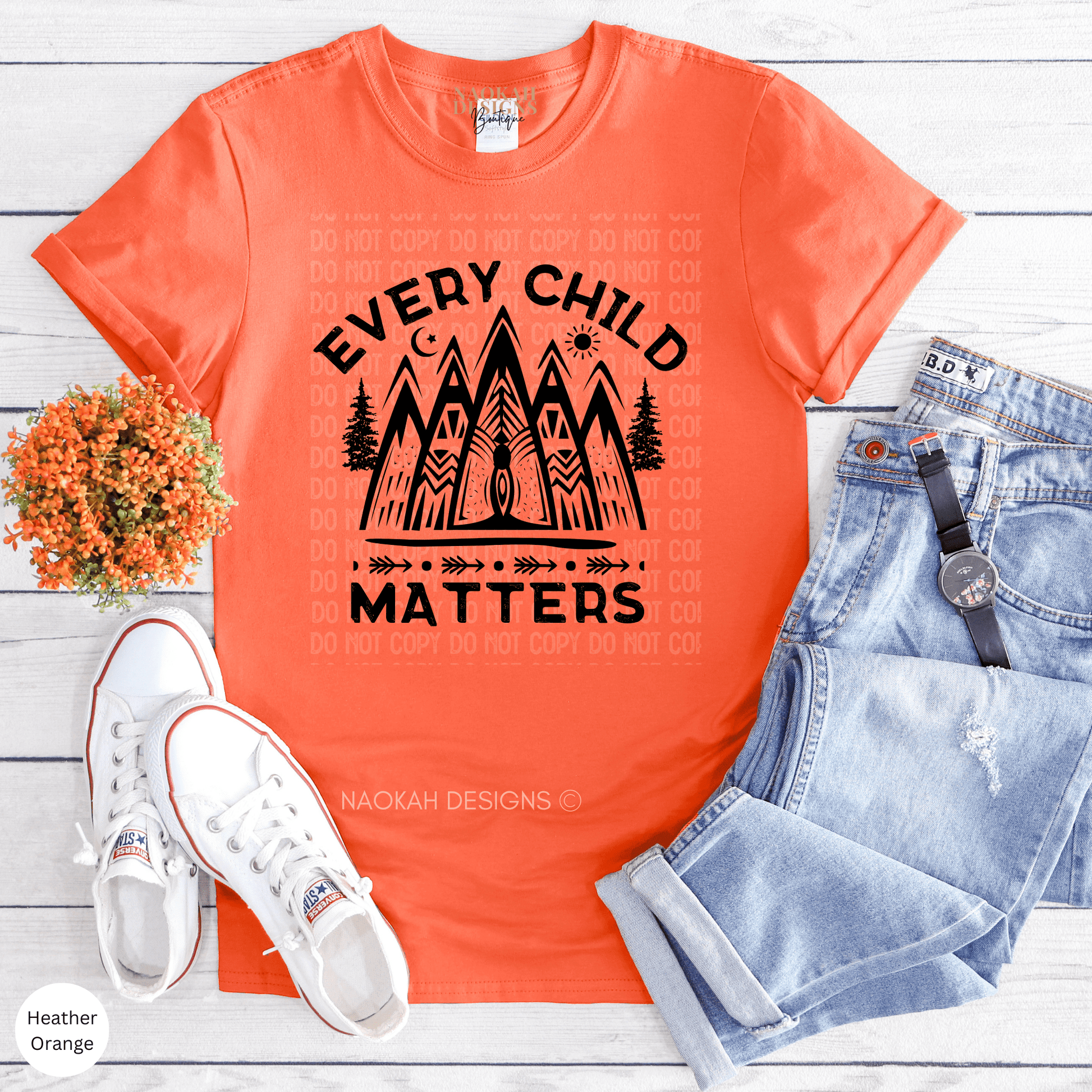 Every Child Matters Shirt PORTION DONATED, Orange Shirt Day Shirt, Indigenous Owned Shop, Orange Shirt, Truth and Reconciliation, Wanderlust