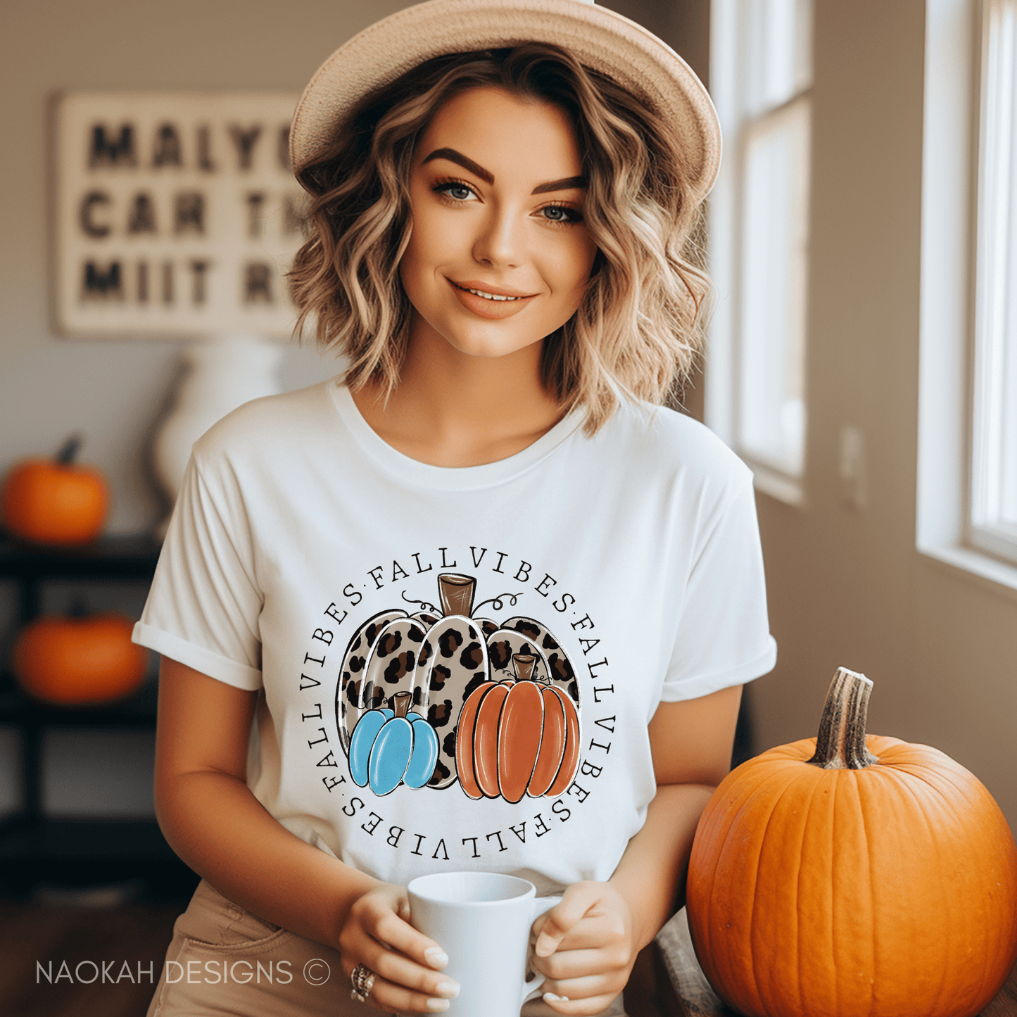 Fall Vibes Shirt, Fall T-Shirt, Halloween Shirt, Halloween T-Shirt, Fall Shirt, Autumn Shirt, Pumpkin Shirt, Fall Vibes Tee, Leopard Pumpkin