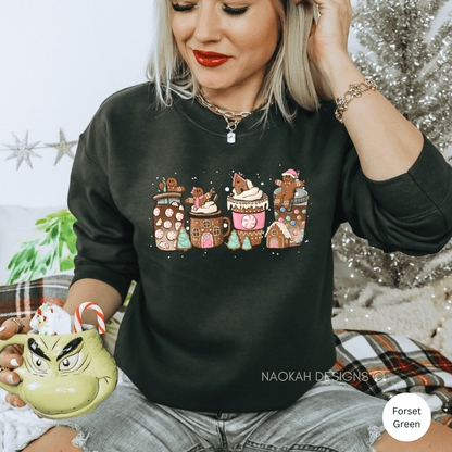 Gingerbread Christmas Coffee Sweater