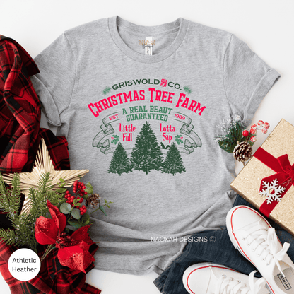 Griswold Christmas Tree Farm Shirt, Christmas Shirt For Women, Christmas Tree Shirt, Christmas Shirt, Holiday Shirt, Winter Shirt, Merry Christmas, Tree Farm Shirt, Farm Fresh, Christmas Vacation Shirt