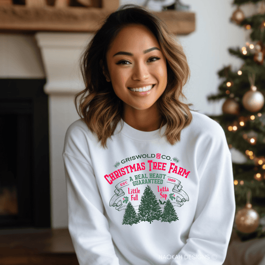 Griswold Christmas Tree Farm Sweater, Christmas Shirt For Women, Christmas Tree Shirt, Christmas Shirt, Holiday Shirt, Winter Shirt, Merry Christmas, Tree Farm Shirt, Farm Fresh, Christmas Vacation Shirt