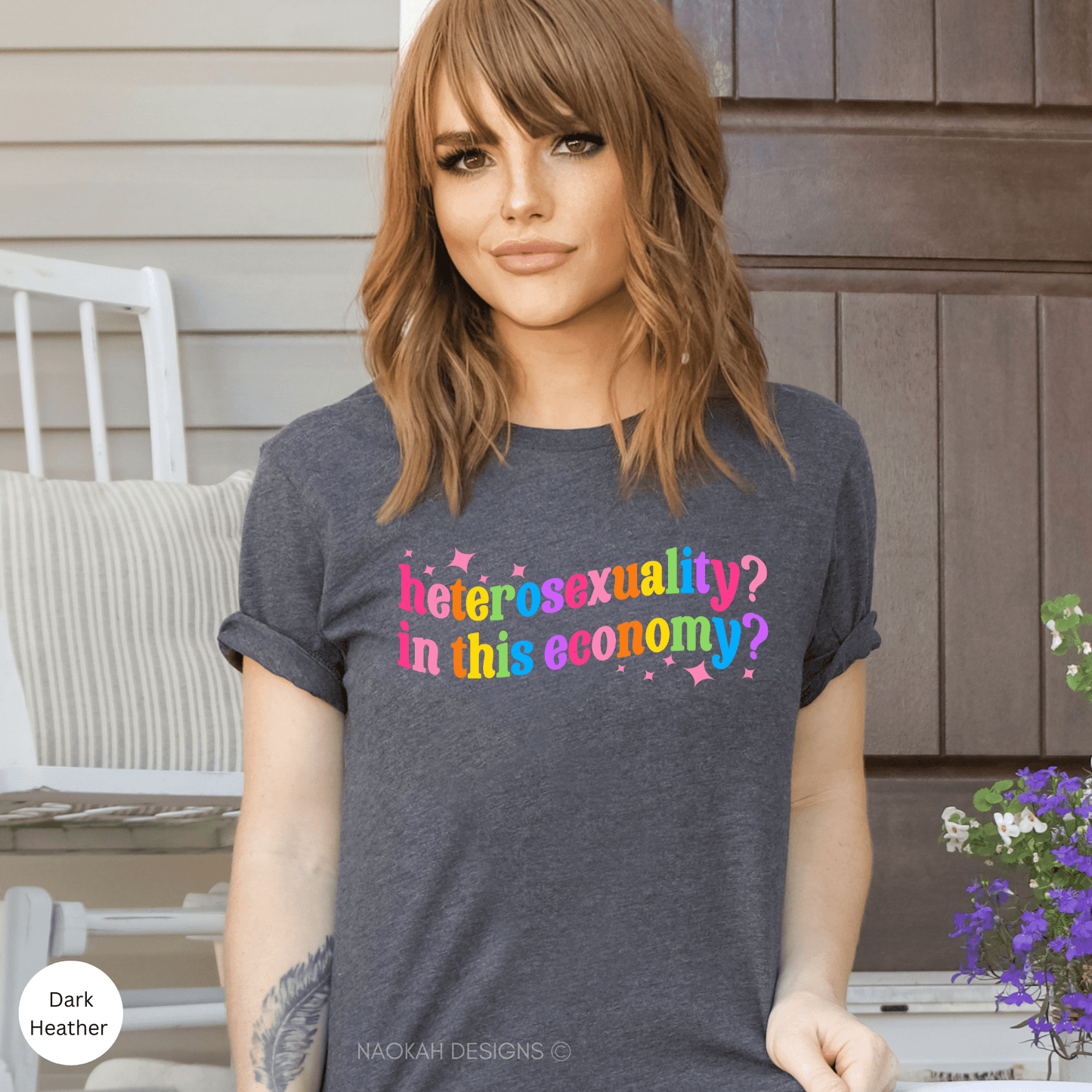 Heterosexuality In This Economy Shirt, Pride Shirt, LGBTQ Shirt, Lesbian Shirt, Pride Peace Shirt, Gay Shirt, Proud Mom Shirt, Pride Gift, LGBT Pride Shirt, Pride Month Shirt, LGBTQ Sweatshirt, LGBTQ Pride Shirt, Support Pride Shirt