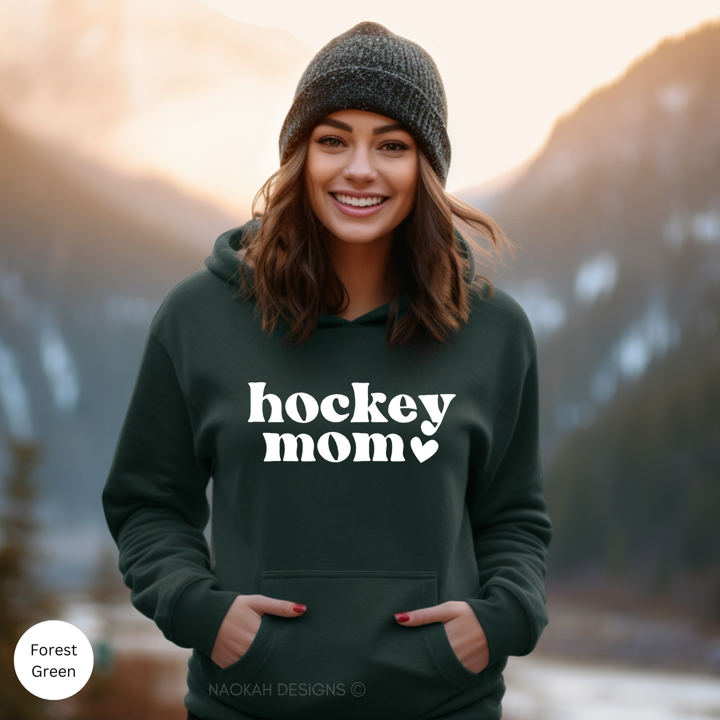 hockey mom crewneck/hoodie