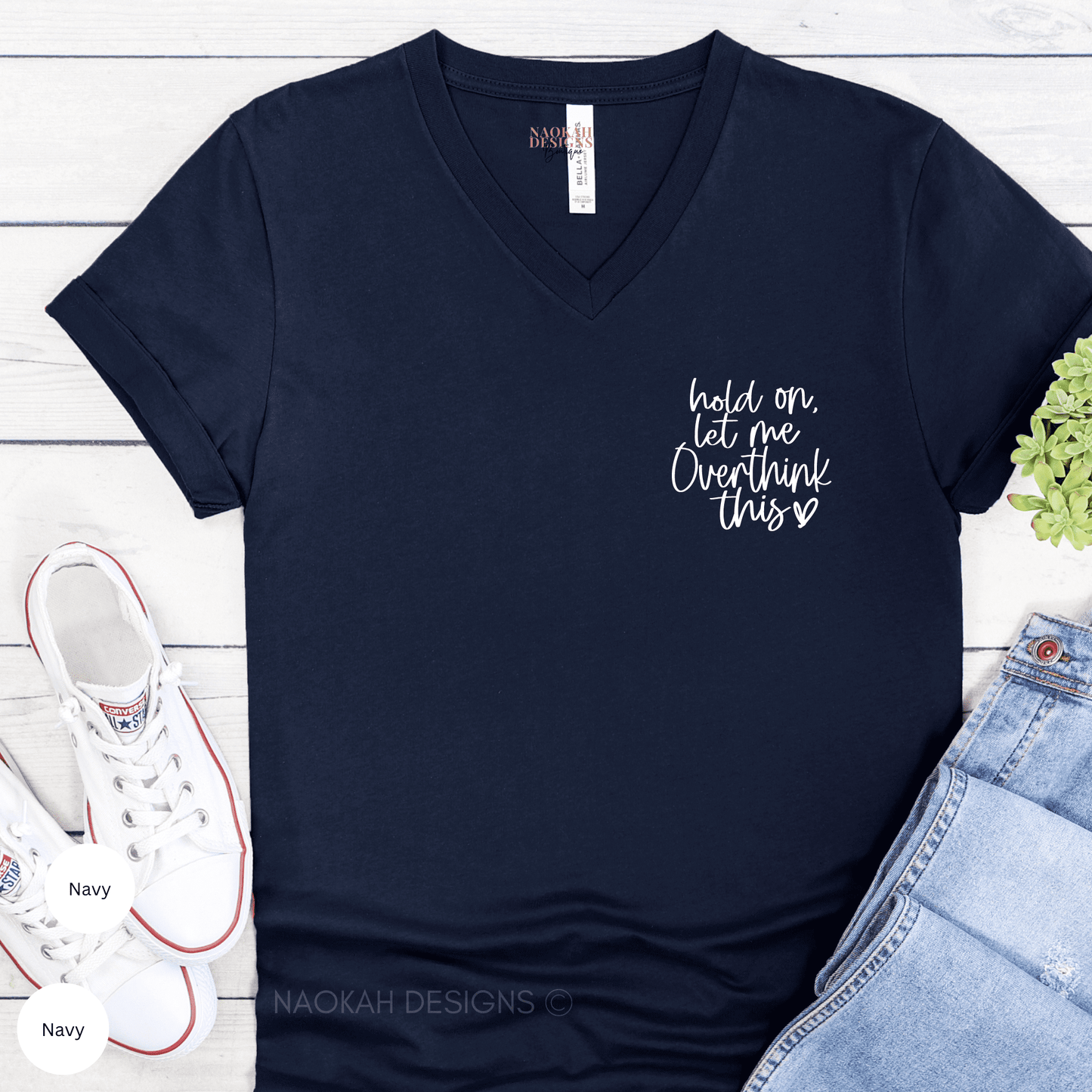 Hold On Let Me Overthink This Shirt, Funny Sarcastic Shirt, Self Love Shirt, Shirts with Sayings, Be Kind Shirt, Anxious Shirt, Mental Tee