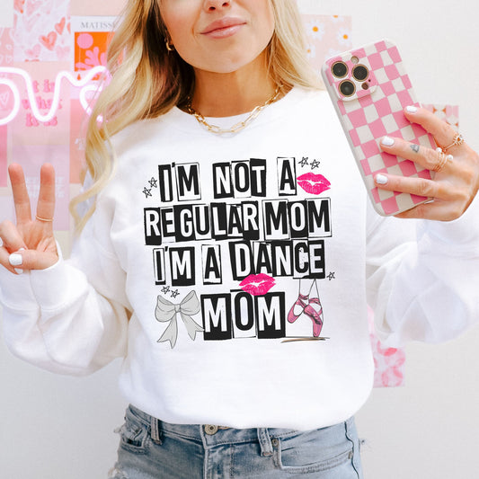 I'm Not A Regular Mom I'm A Dance Mom Shirt, Dance Comp Shirt, dance mom shirt, dance mama shirt, dance lover mom gift, dance mom era shirt, dance era shirt, what number are they on shirt