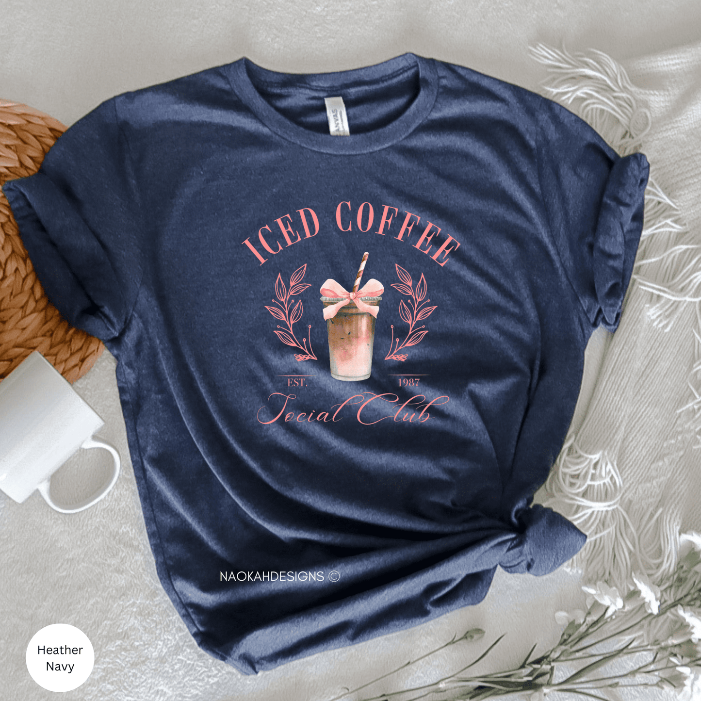 iced coffee social club shirt,trendy coffee shirt, coffee shirt ,mom coffee shirt, girls club shirt , cocktail shirt, trendy shirt design, caffeine addict graphic tee, coquette aesthetic coffee shirt, gift for coffee lover 