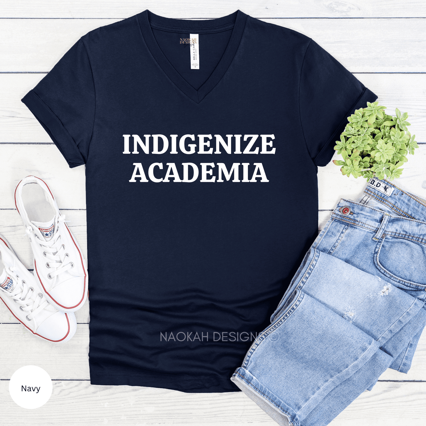 Indigenize Academia Shirt