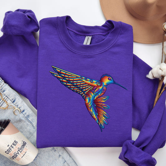 Indigenous Hummingbird Shirt, Floral Hummingbird Shirt, Bird Lover Shirt, Nature Lover, Bird Lover, Indigenous Owned, Indigenous Pride Shirt, lgbt shirt, two spirit shirt, two spirit native, two spirit Indigenous 