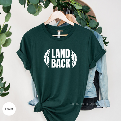 Land Back Feathers Shirt