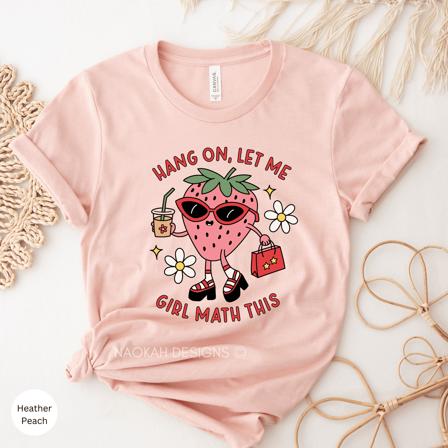 hang on let me girl math this shirt, boujee girl shirt, valentines day shirt for her, trendy women shirt, funny women shirt, strawberry girl shirt