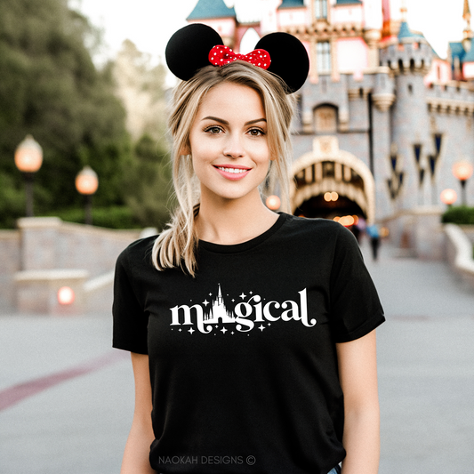 Magical Shirt, Magical Castle Shirts, Mickey Shirts, Minnie Shirt, Family Vacation Shirts, Happiest Place On Earth Shirt, Dad Mom Shirt