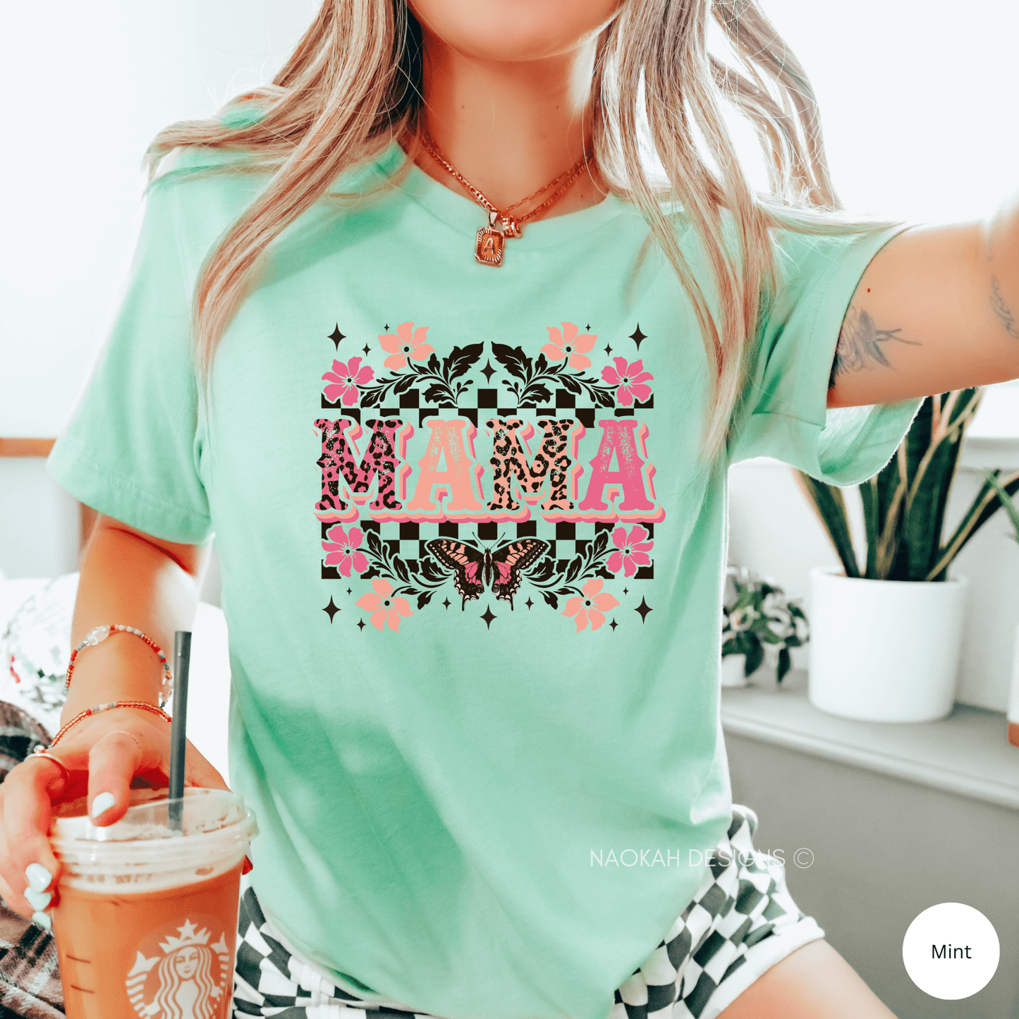 mama floral butterfly shirt, mothers day gift, mom t-shirt, floral shirt, butterfly shirt, flower shirt, women tees, mothers day shirt