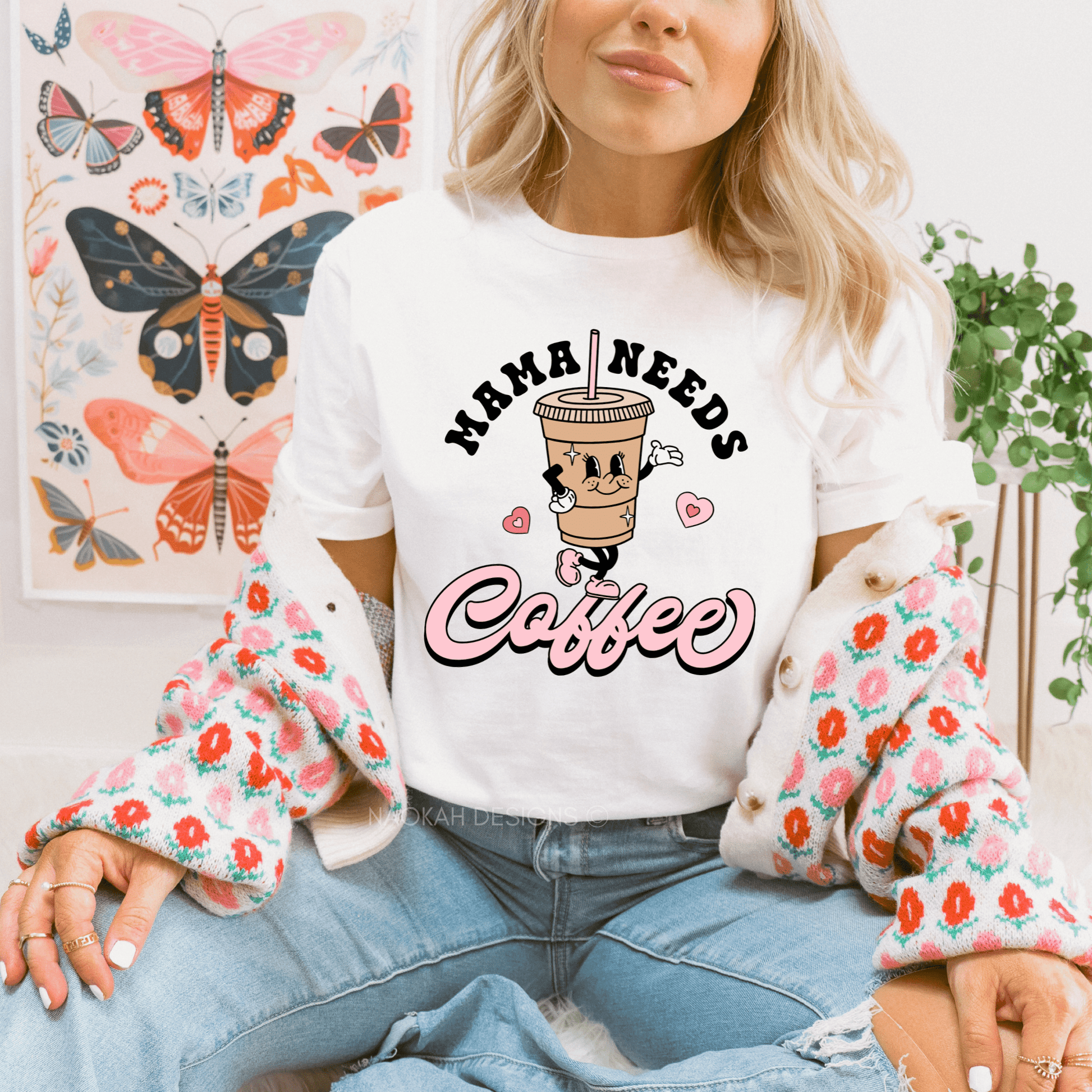 Mama Needs Coffee Shirt, Tired as a Mother, Mom Shirt, Mama T-Shirt, Coffee Lovers gift, Valentine Gifts for Mom, Valentine Gift Shirt, Retro Coffee Shirt, Retro Mom Coffee Shirt