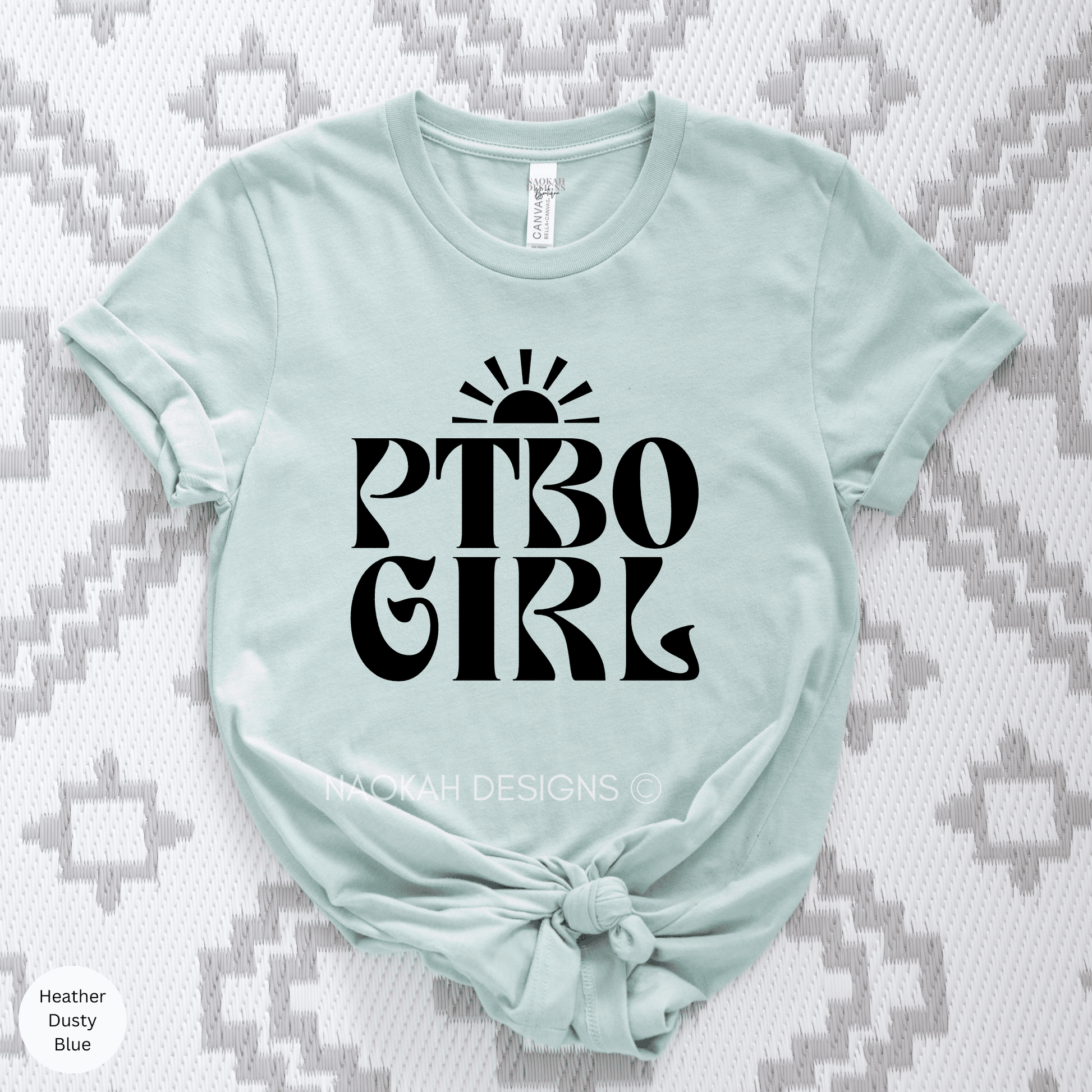 PTBO Girl Shirt, peterborough Ontario shirt, Kawartha's shirt, Ontario shirt, Peterborough shirt, Kawartha lakes, trent, nature shirt, outdoor shirt, landscape shirt, cottage country shirt