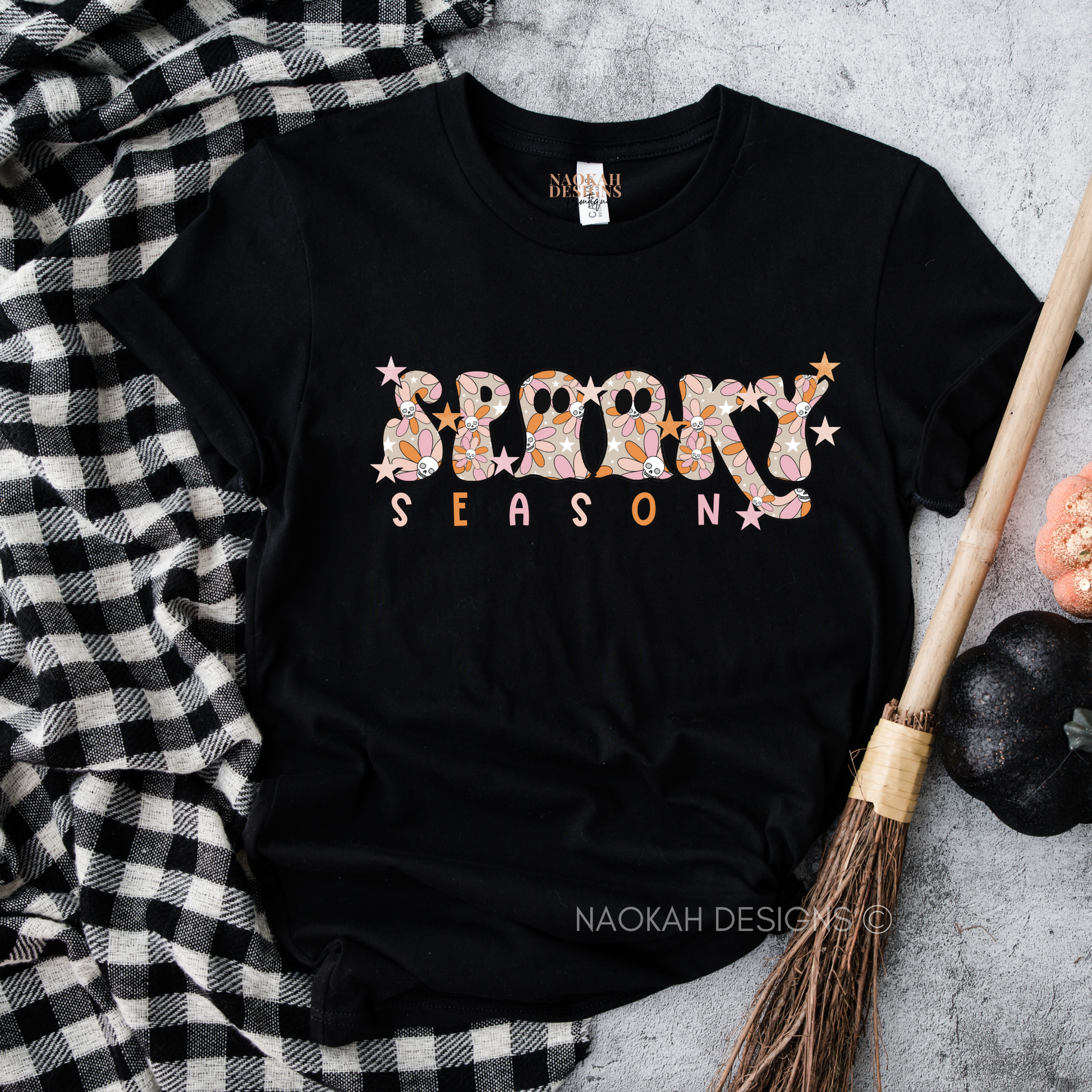 Retro Spooky Season Shirt, Retro Halloween Shirt, Fall Shirt, Halloween Shirt, Halloween Ghost Shirt, Halloween Tshirt, Spooky Season Tee