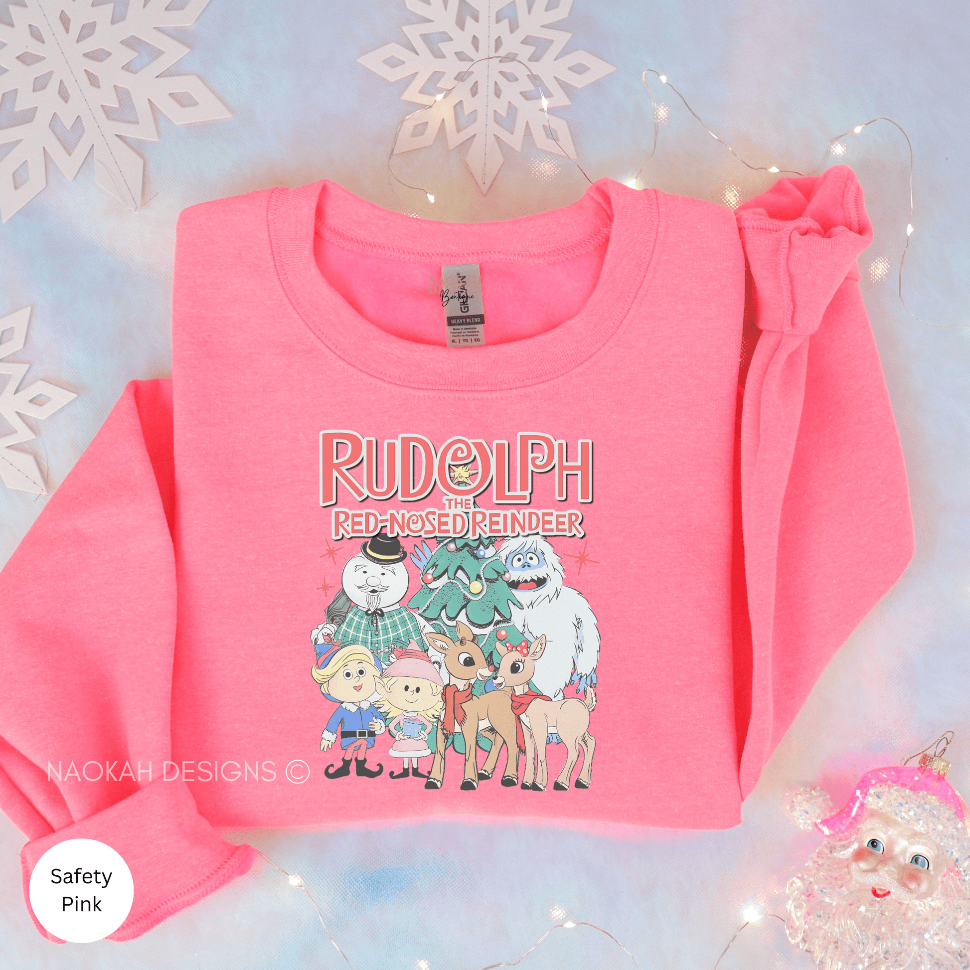 Rudolph The Red Nosed Reindeer Christmas Sweatshirt, Rudolph Christmas Sweater, Christmas Movie Sweater, Christmas Hoodie, Christmas Sweater