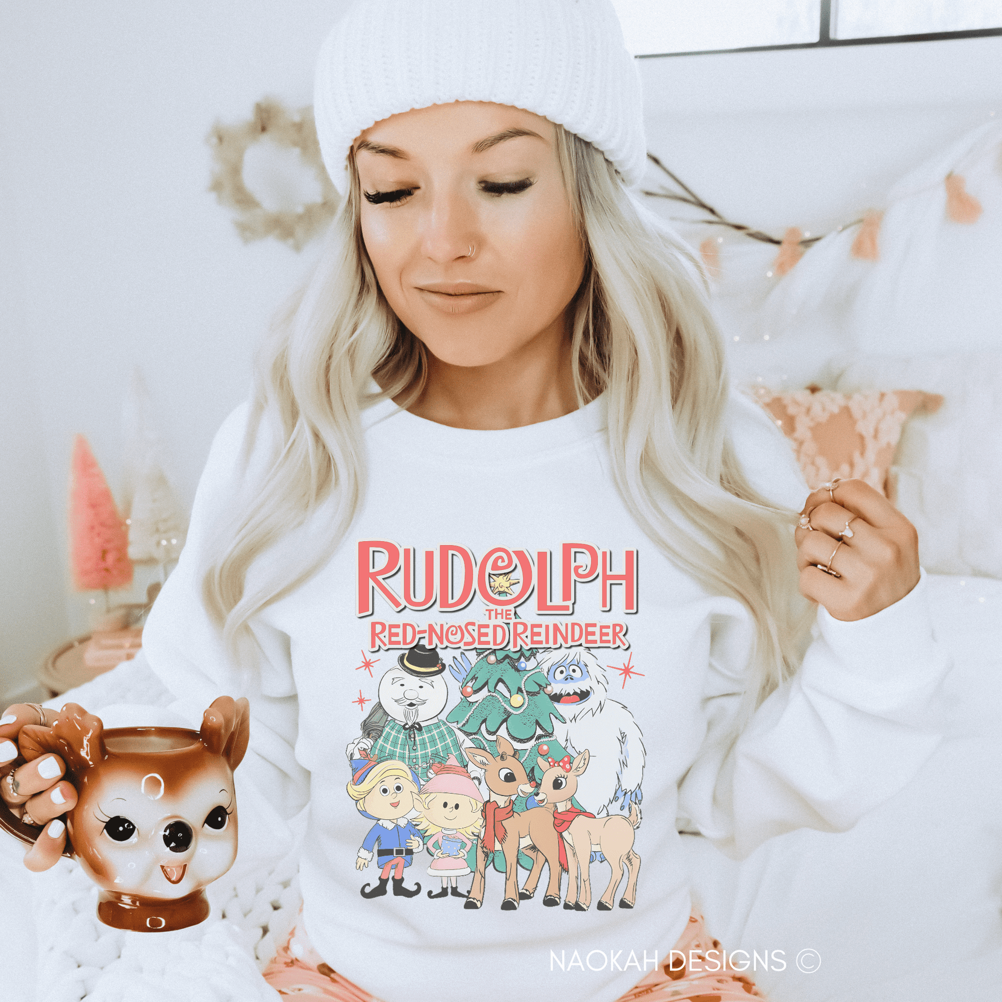 Rudolph The Red Nosed Reindeer Christmas Sweatshirt, Rudolph Christmas Sweater, Christmas Movie Sweater, Christmas Hoodie, Christmas Sweater