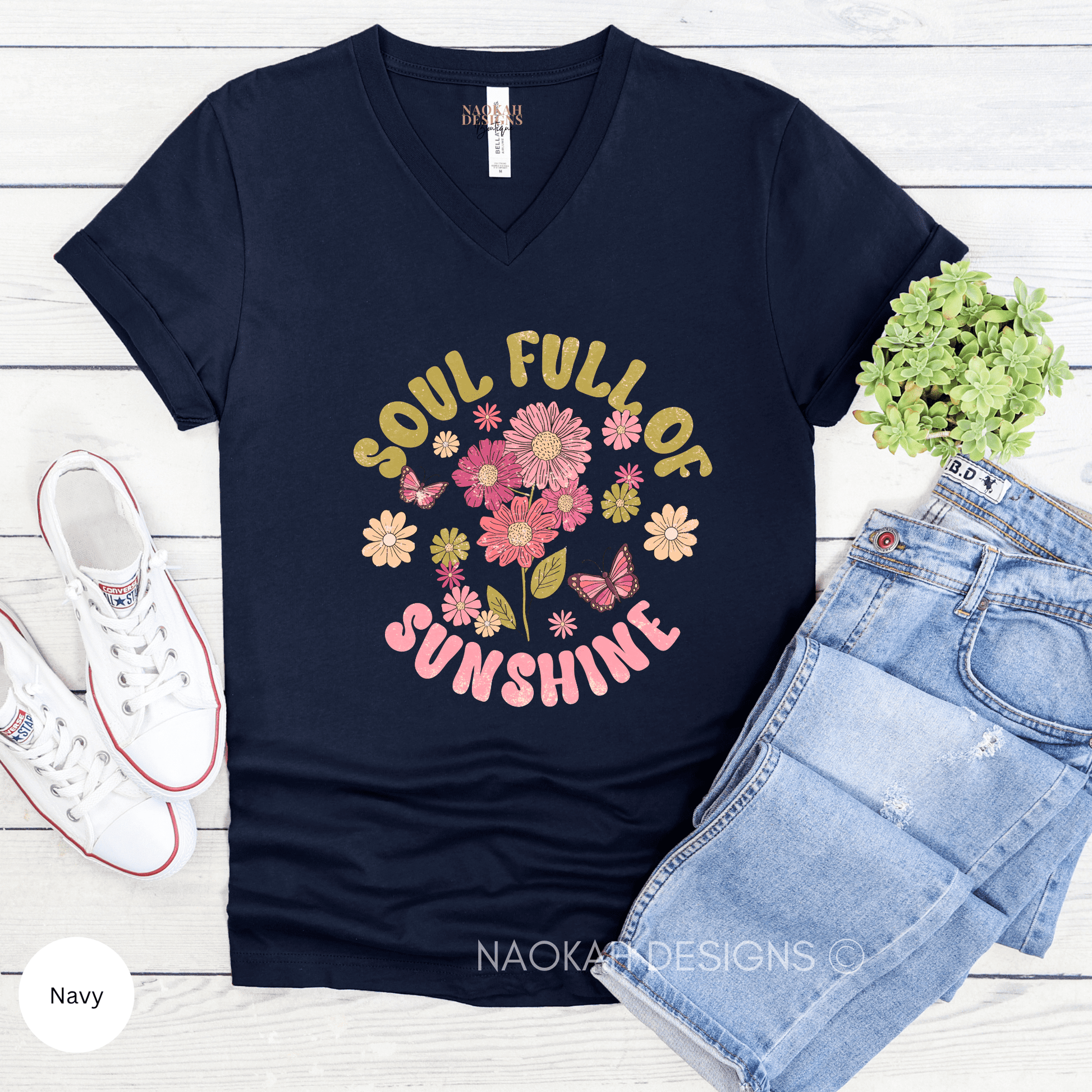 Soul Full Of Sunshine Shirt, Retro Sunshine Tee, Motivational Shirt, Summer Shirt, Self Love Shirt, Bohemian Apparel, Shirts with Sayings