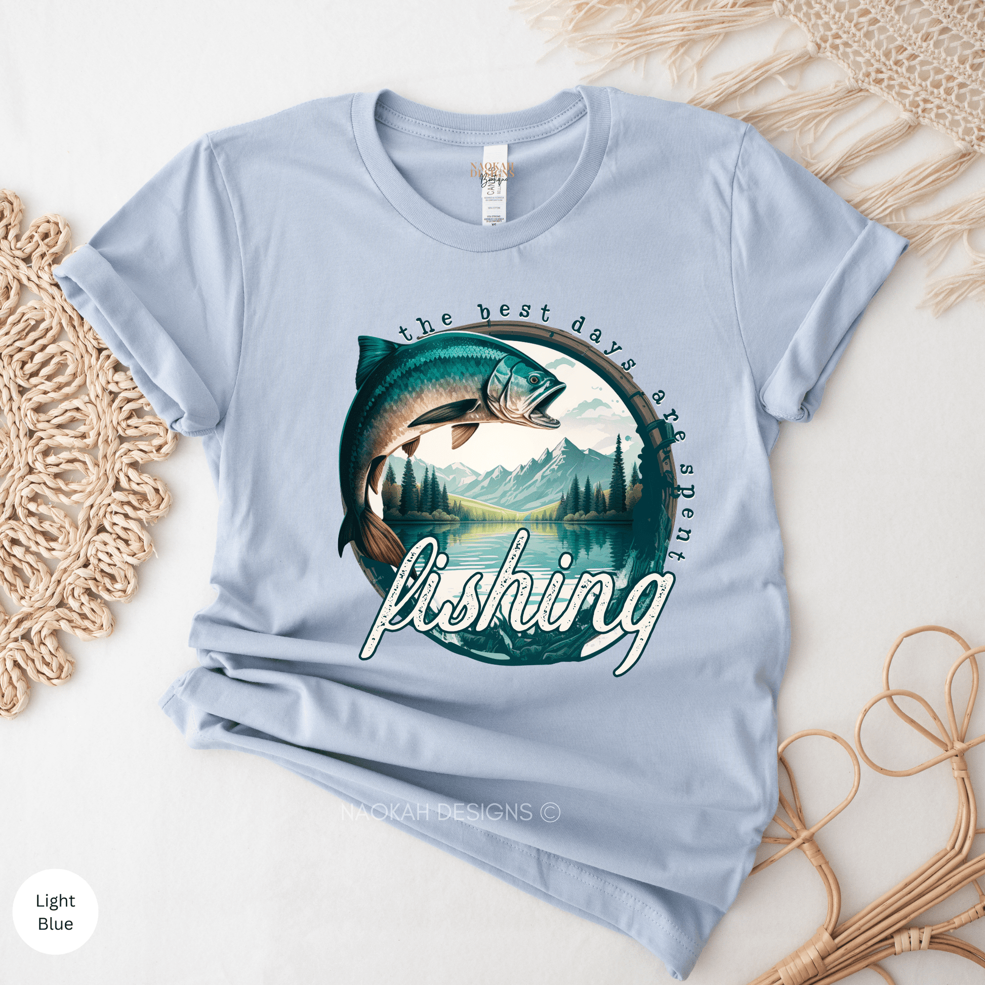The best days are spent fishing shirt, fathers day shirt, I'll be In The Garage Shirt, Funny Shirt Men, Fathers Day Gift, Dad shirt, Mechanic funny Tee, Husband Gift, Garage TShirt, outdoor mens shirt, fishing shirt, love fishing shirt
