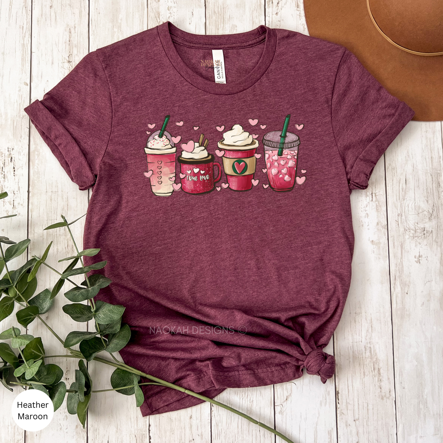 true love coffee lover shirt, valentine's coffee lover t-shirt, valentines day tee, gift for valentine, valentine's iced coffee shirt