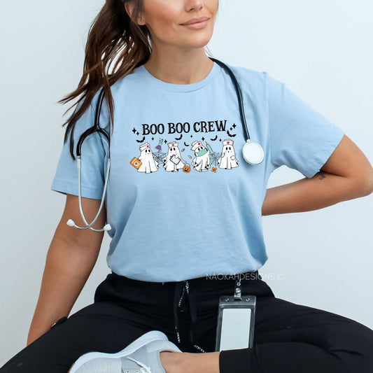 Boo Boo Crew Shirt , Nurse Halloween Shirt