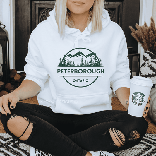 peterborough Ontario hoodie sweatshirt, Kawartha's shirt, Ontario shirt, Peterborough shirt, Kawartha lakes, trent, nature shirt, outdoor shirt, landscape shirt, cottage country shirt