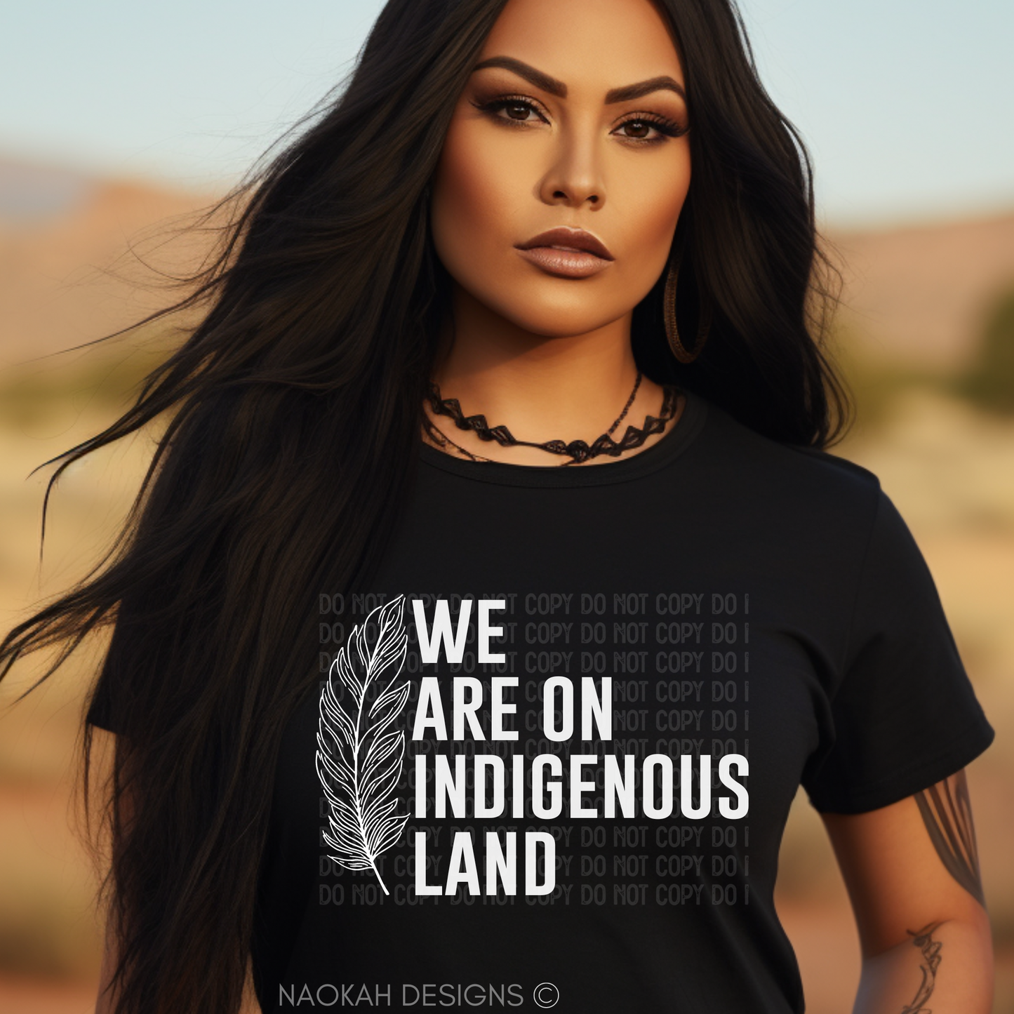 we are on indigenous land t-shirt